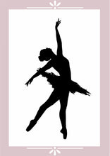 Dansende ballerina - Plakat