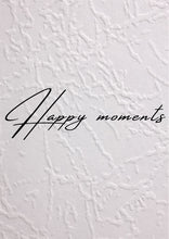 Happy moments - Plakat