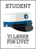 Student Plakat - Blå - Vi lærer ikke for skolen