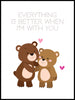 Bear poster - Better with You