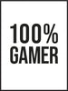 100% Gamer - Hvid