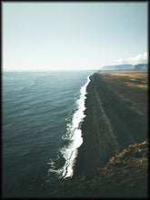 Islandsk strand - Plakat